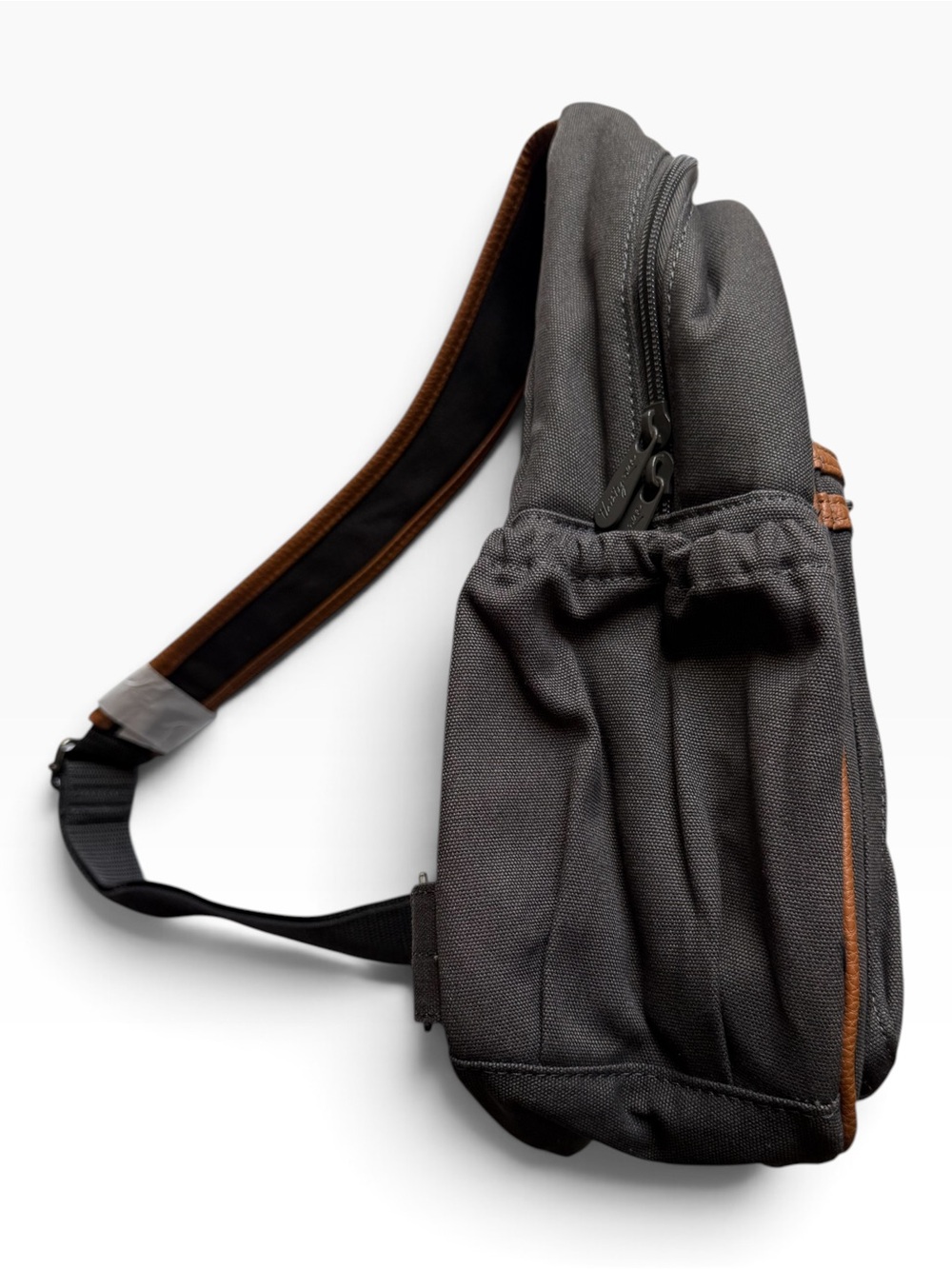 Thirty-One Gifts Sling-Back Thermal Backpack In The "City Charcoal" Print - Picture 7 of 9